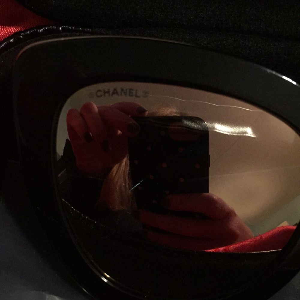 Authentic great condition Chanel Cat Eye sunglasses. - Picture 5 of 8